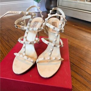 Valentino Rockstud Stiletto Sandals